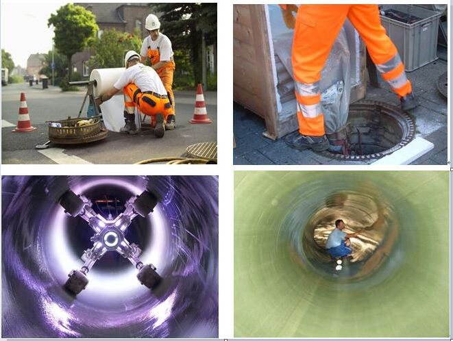 工业园区管道光固化修复