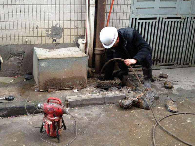 工业园区疏通下水道-洗菜池疏通