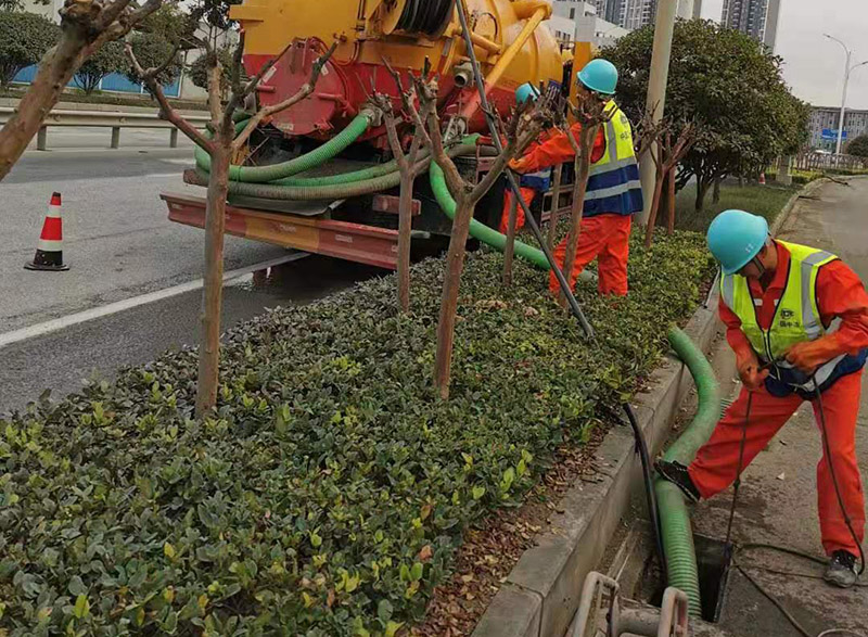 工业园区市政管道清淤